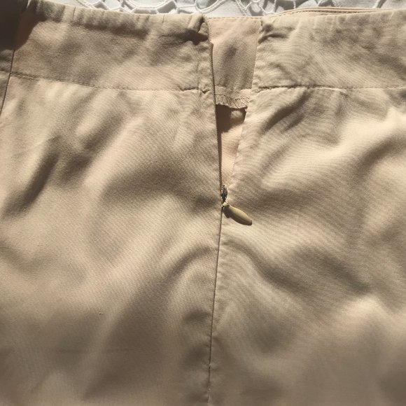 Vintage 80s Club Newport Capris Pants Size 8 USA Soft Light Tan Cropped EUC - Picture 9 of 10